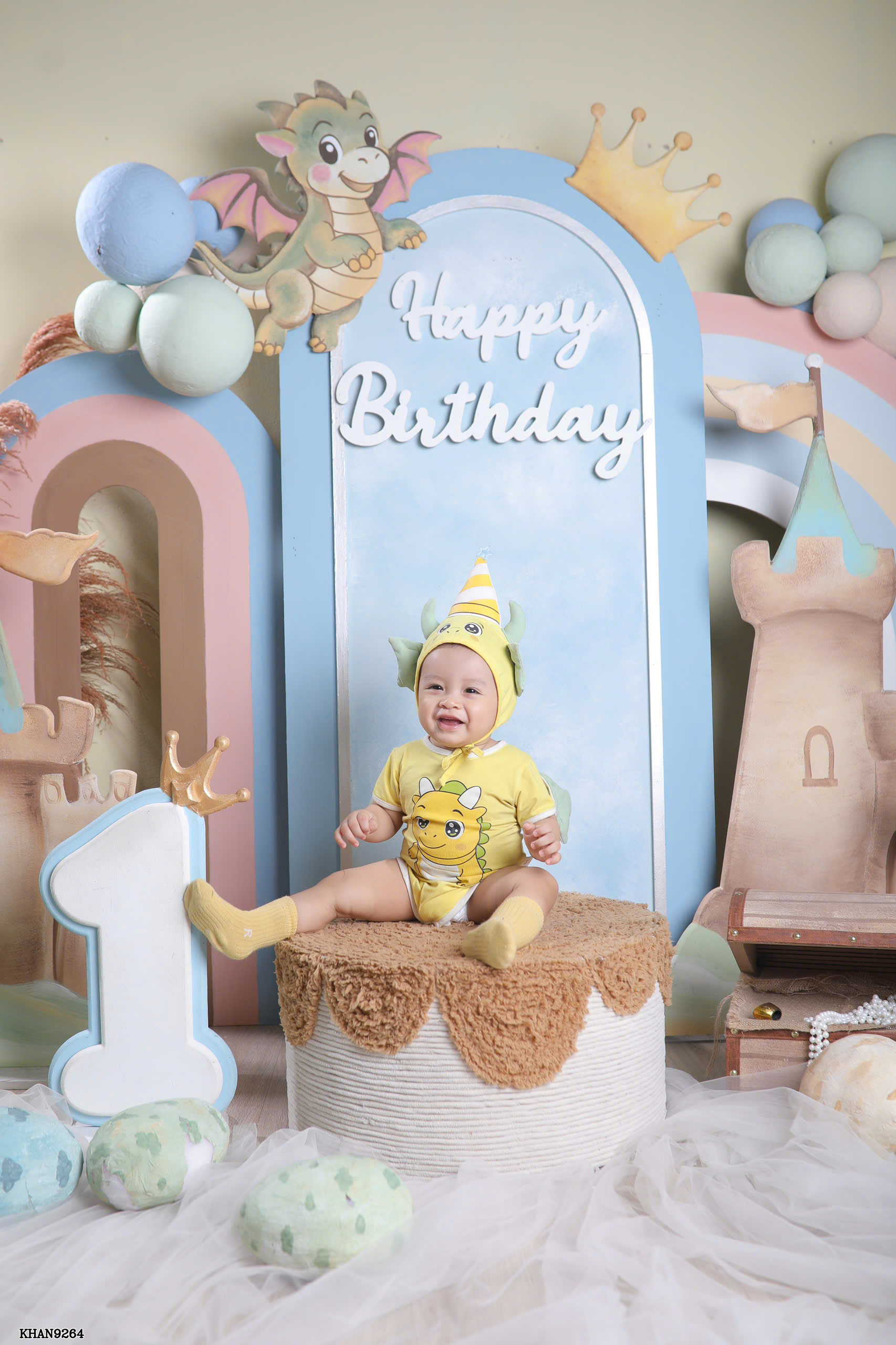 Bé Xoài tròn 1 tuổi